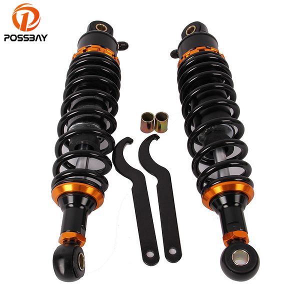 

possbay 320mm motorcycle rear air absorbers suspension for yamaha motorbike absorber accessories