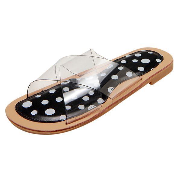 

sagace 2019 women slippers beach sandals hollow out casual slippers flats shoes summer women beach slides casual 90313234, Black