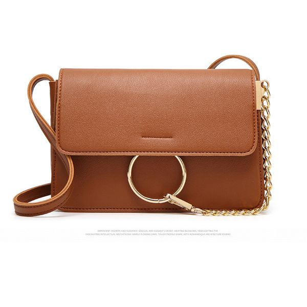 

crossbody bag 2019 new fashion new pu leather women bag chain shoulder messenger crossbody single-shoulder