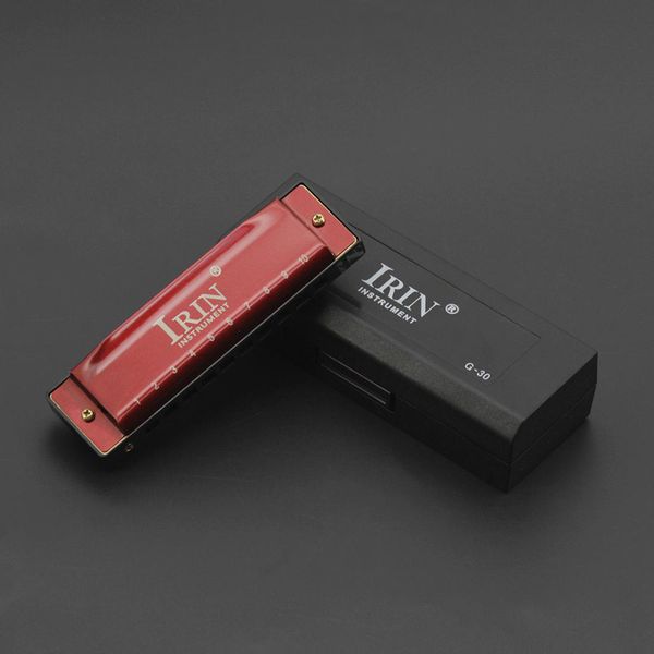 

classic 10 holes blues tremolo harmonica musical instrument with case new