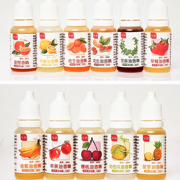 

1pc 10ml edible food fruit flower flavor essence mousse macaron fondant slime cake candy accessoies decorated baking pastry tool