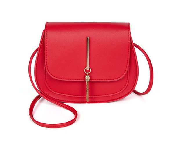 

2020 Designer Handbags Newset Tassel Small Round Bag Ladies Crossbody Female Saddle Bag