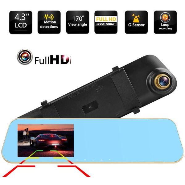 

vodool hd 1080p rear view camera classic delicate t103b hd 1080p car rearview mirror dvr camera 170 lens loop recording dash cam