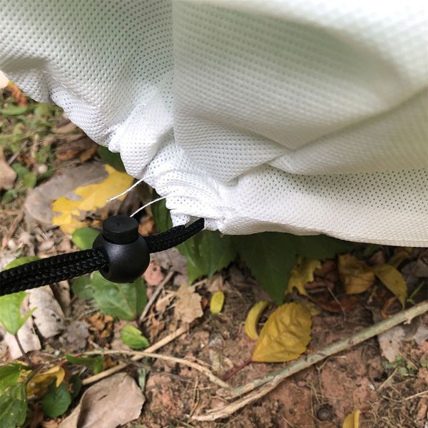 

winter drawstring plant sapling ing cold protection cover lightweight durable non-woven winter plant cover bag