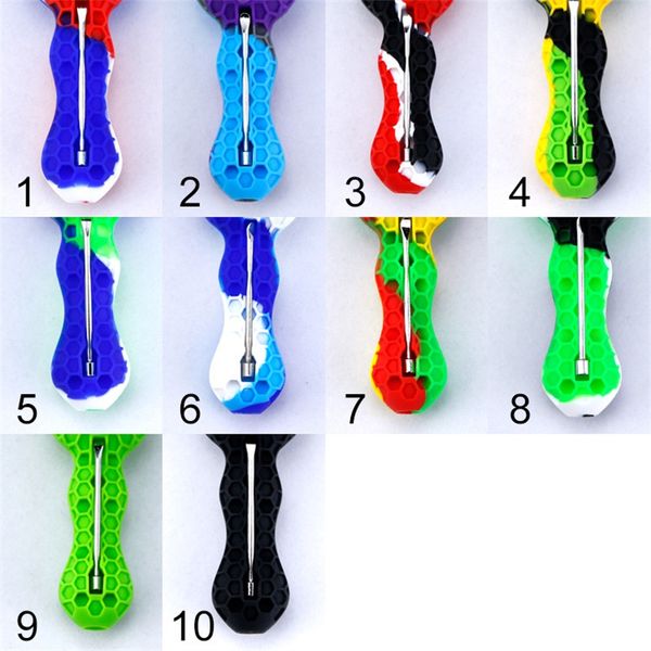 

Новые курительные трубки силиконовые со стеклом Honeycomb Designs дымовоотвод для партии подарков нескольких цветов Фабрика сразу 8 5xz E1