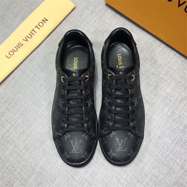 

genuine leather mens shoes spring summer plus size 38-44 flats breath luxury driving slip on casual male loafers shoes, Black