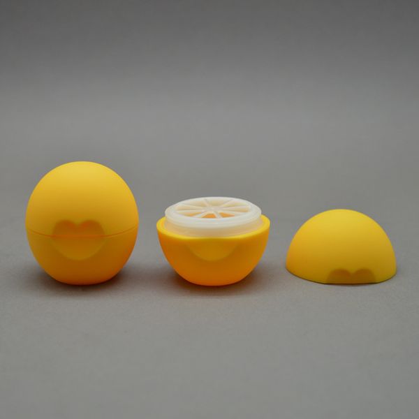 

7g lip balm jar eye gloss cream sample case blank cosmetic ball container