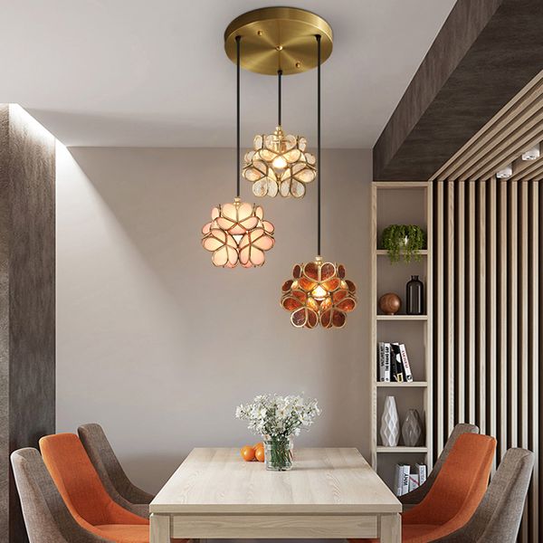 

nordic all copper small pendant light creative light luxury bedroom bedside lamp simple modern restaurant bar network red lighting