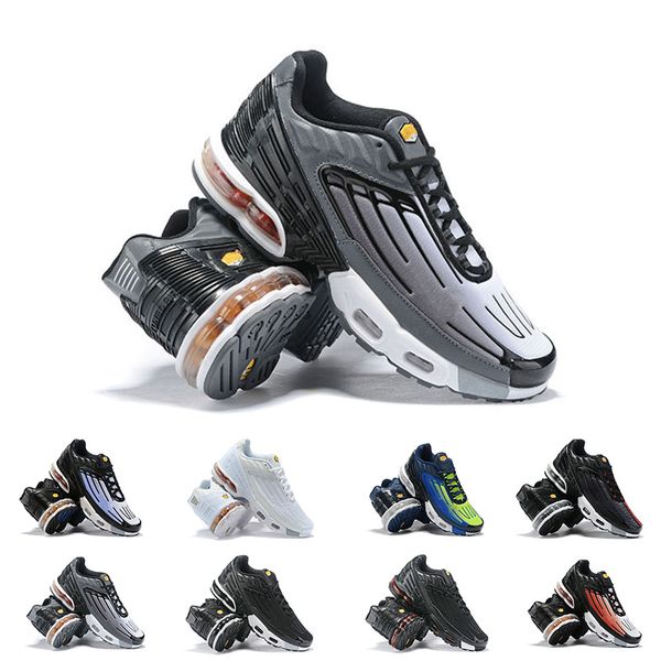 

2020 tn cushion sneakers sports designer mens running shoes trainer black white grey blue orange women sneakers size 36-45