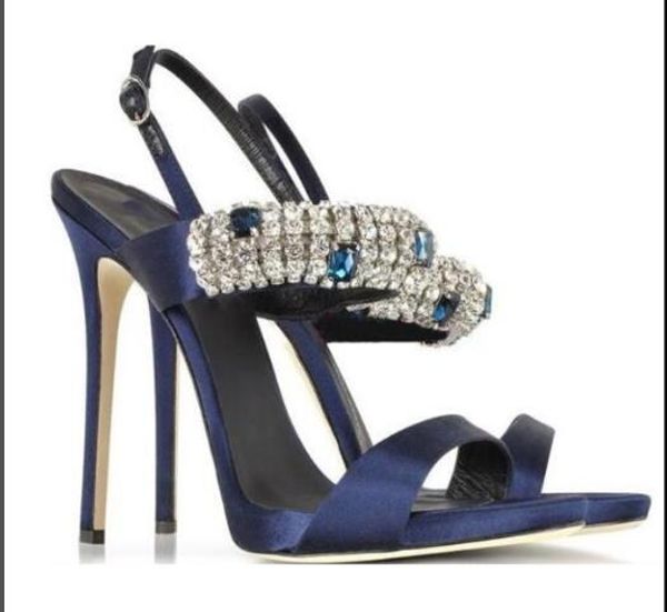 

classic style selling diamond summer lidies stiletto heel sandals tassel open toe sandals high heels ladies party sandals, Black