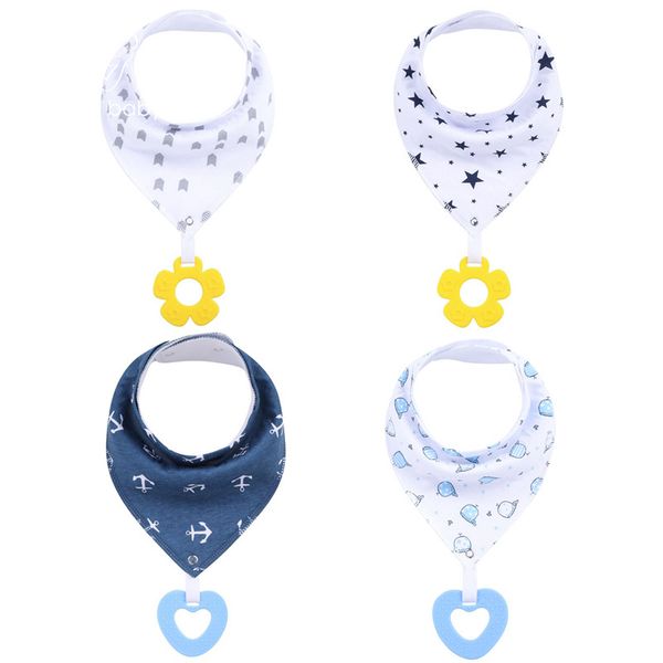 

bandana bibs baby drool bibs for drooling and teething floral baby bib set super teething absurbent bib