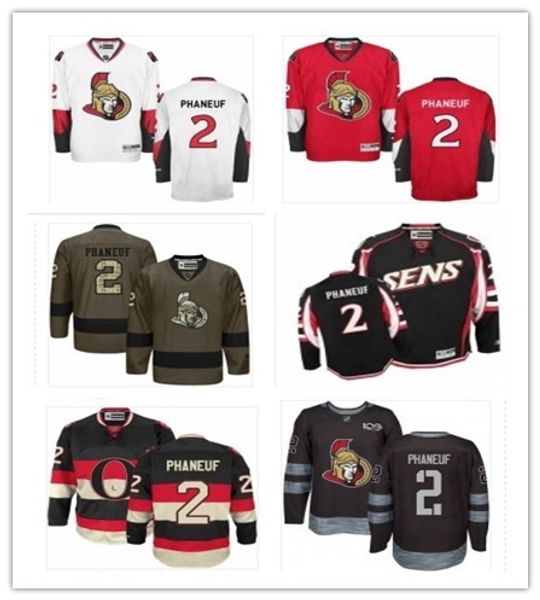 ottawa senators phaneuf jersey