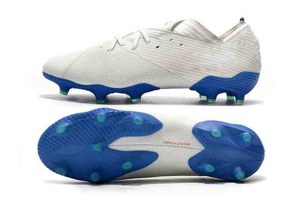 

2019 new arrival original mens nemeziz 19.1 19.2 fg football shoes for high red sports indoor soccer cleats