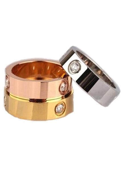

новый 316l титана стали ширина 5 мм годовщина пара кольца любителей обручальное кольцо кольца женщины и мужчины пара группа кольца оптовая ю, Silver