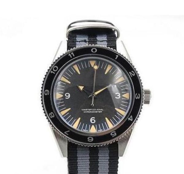 

new luxury mechanical men 300 master co-axial 41mm automatic gents watches james bond spectre mens sports chronometer watch wristwatch, Slivery;brown