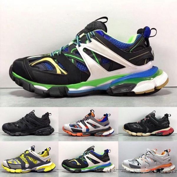 

new sale designer triple s track 3.0 release tess s paris gomma maille black low track 3m casual shoes clunky designer sneaker
