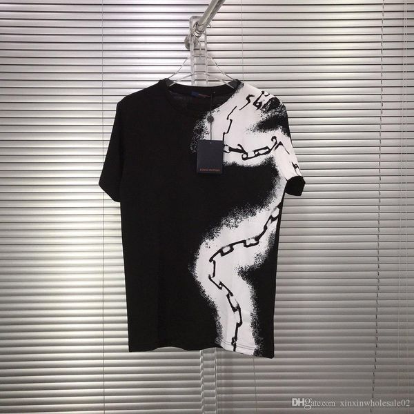 

2020ss французская весна лето европейская мода последние случайные хлопок высокое качество топ мужской минималистский стиль поло рубашка цеп, White;black