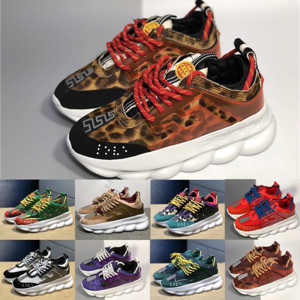 

chain reaction love sneakers luxury designer shoes mens women fashion casual shoes trainers link-embossed sole women luxury shoes