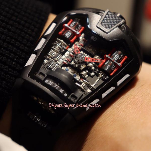 

Edition f1 mp 05 45mm 905 nd 0001 rx japan miyota automatic ix cylinder engine dial black ca e men watch rubber trap port watche