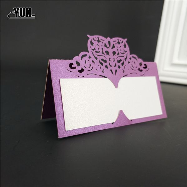 

10pcs name place cards wedding party table chic pearlescent decor table name message for wedding decorations 7d