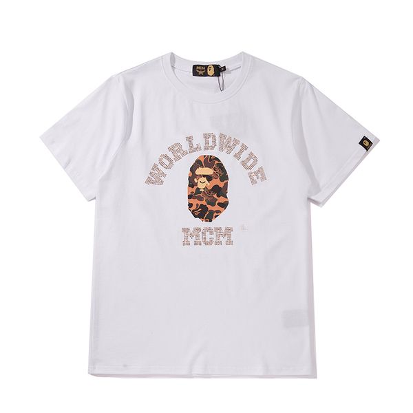 

designershirts men women luxury tshirt summer brandshirts fashion unsummer short sleeve asian size -3xl b104827w, White