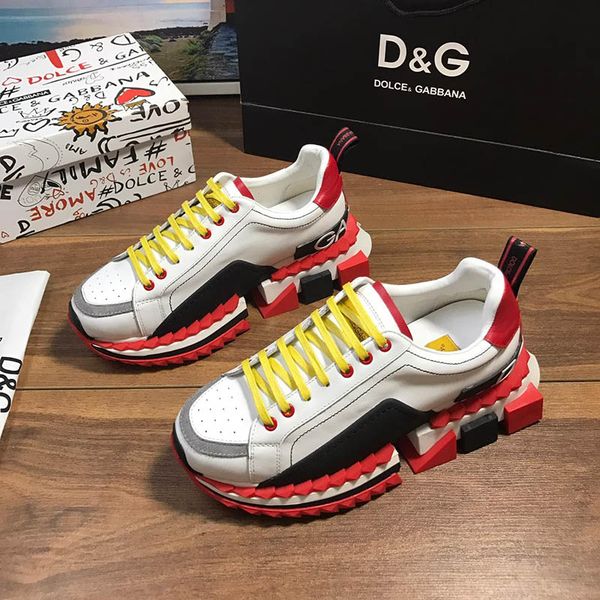 

mens womens super king luxury casual shoes black white leather designer spikes shoes 2019 fashion leisure trainer with box