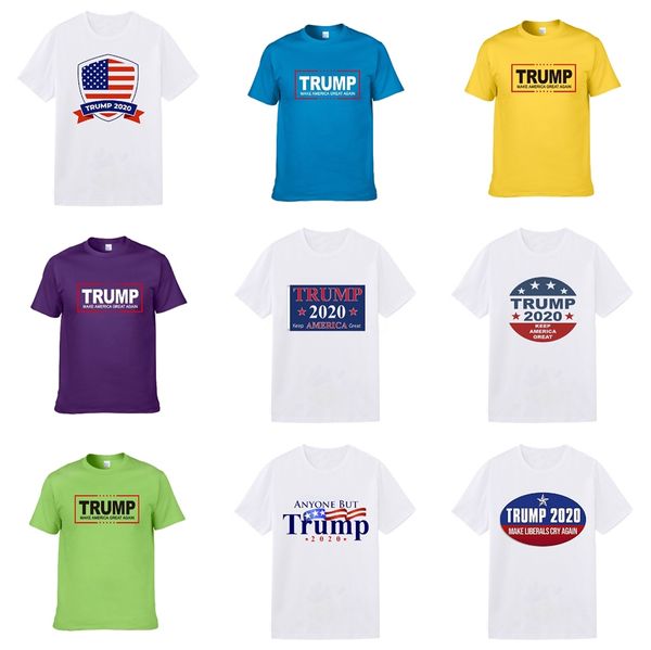 

italy designer men's trump t shirts short sleeved funny trump t-shirts medusa fashion harajuku casual t shirt men tees #577, White;black