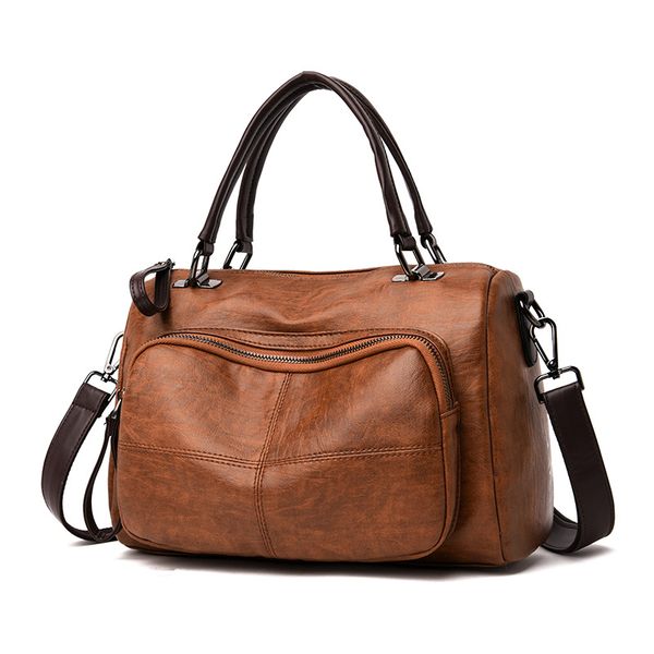

women's handbag 2020 new fashion women's bag retro messenger bag big