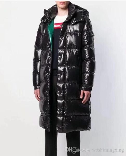 

new redefine the fashion long winter men down jacket hooded coat keep warm white duck down black parkas outdoor