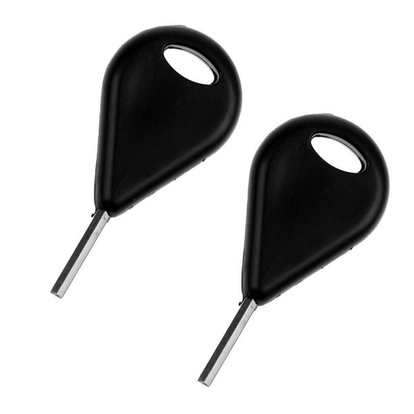 

2 pieces surfboard fin key surf board wakeboard surfing accessory for fins black