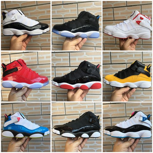 

new mens basketball shoes jumpman 6 six rings concord confetti taxi bred space jam mens trainers athletic sports designer sneakers, Black