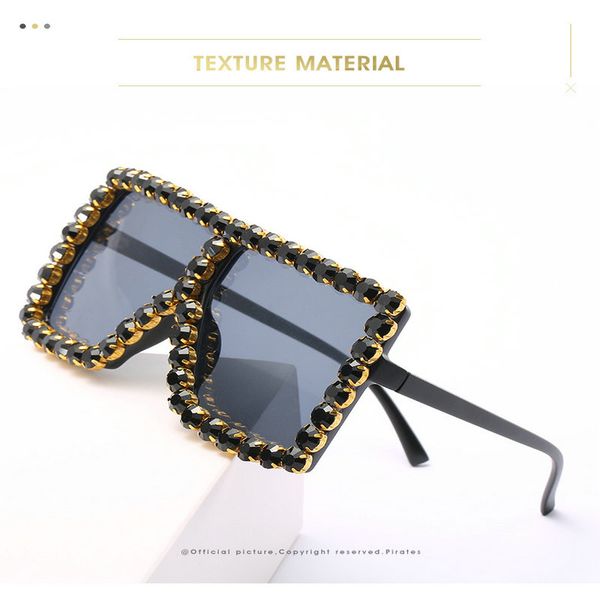 

crystal square sunglasses 2018 luxury italian brand sunglasses women crystal square sunglasses mirror retro full star sun glasses pf2nd jckr