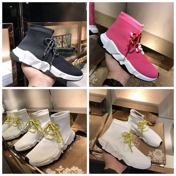 

designer sneakers speed trainer black red gypsophila triple black fashion flat sock boots casual shoes speed trainer runner