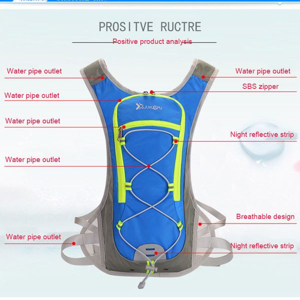 

20л спорт на открытом воздухе езда на воде рюкзак мужчины и женщины бег по пересеченной местности пешие прогулки сумка гидратация пакет моче