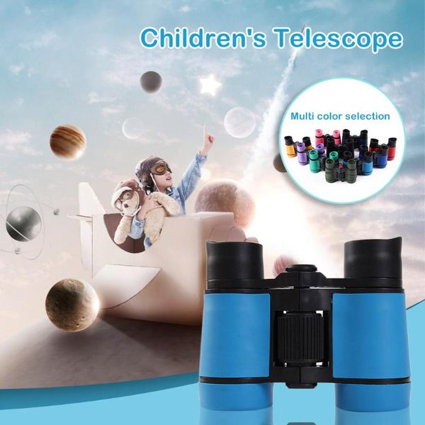 

4x30 kids binoculars plastic children colorful binoculars mini telescope maginification for kids outdoor games boys toys gift
