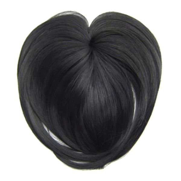 

resistant synthetic hair bangs clip in on bang fringe hair extension