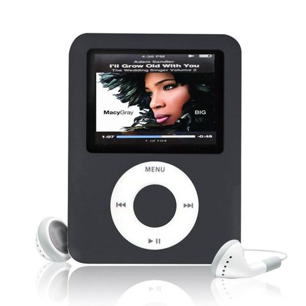 

mp4 with earphones 1.8inch screen lcd media video game movie fm radio 3th generation mp4 music player