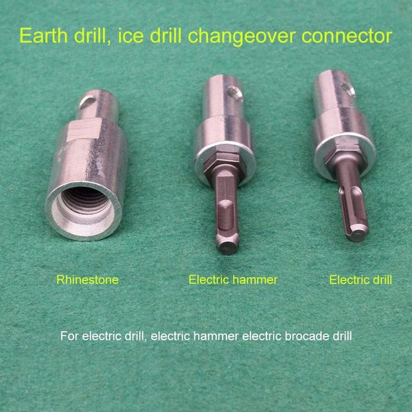 

drill adapter drill bit earth auger head bit sds square auger arbor earth adapter sds arbor for electric hammer