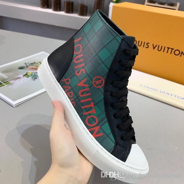 

luxury fashion high-quality casual ankle boots high-super star women flat shoes sports classic shoes couple box, Black