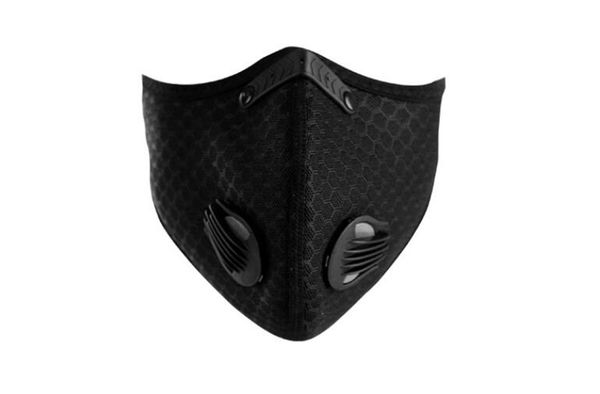 

5 layer protective pm2.5 mask safety anti dust face replacement mask cotton #qa780, Black