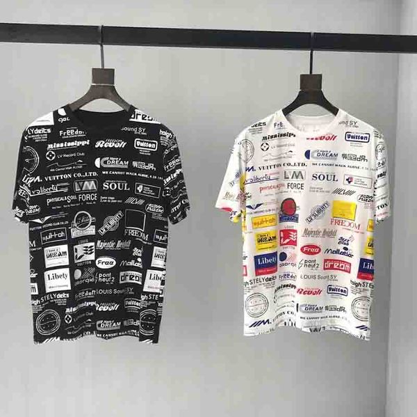 

19 men de igner t hirt world joint limited cooperation tee print over ize luxury men clothe hort leeve women hirt tag label