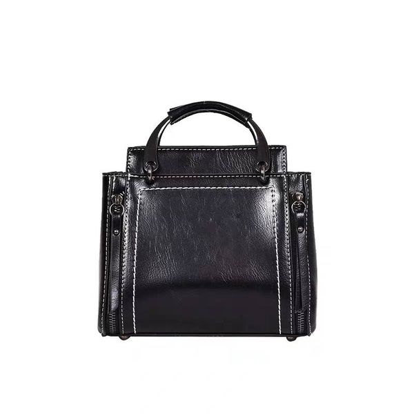 

advanced sense handbag net red black bag texture shoulder bag female 2019 new wave wild wild messenger bag