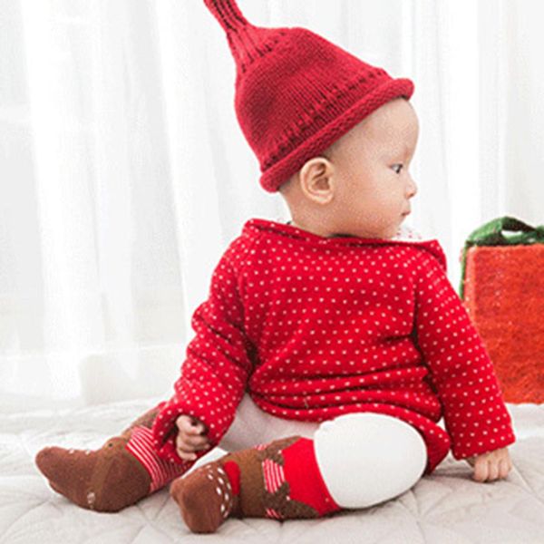 

4pcs autumn and winter terry thicken cotton socks christmas soft stocking for 3-5 year-old kids - b group m