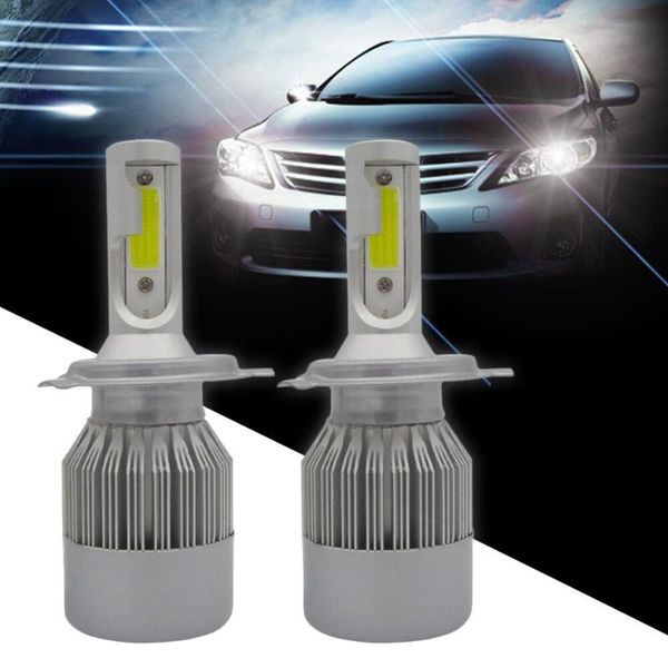 

коб h4 hb2 9003 1080w 162000lm led омыватели kit привет / lo мощность лампы 6000k противотуманные фары бегущий свет лампы # yl10