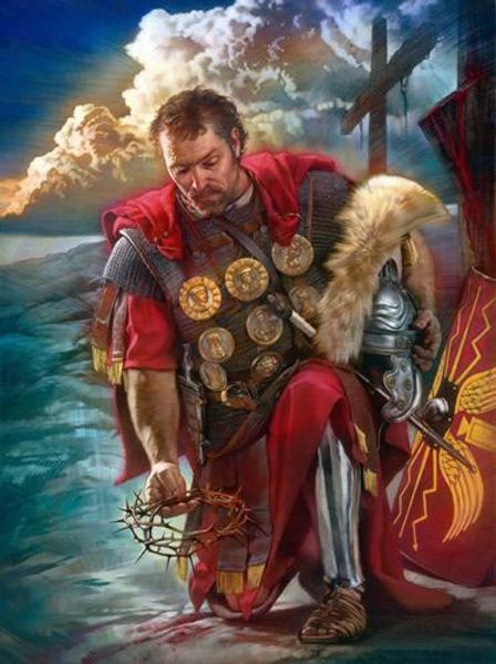 

nathan greene the roman centurion soldier art christian easter home decor handpainted &hd print oil painting on canvas wall art 200227