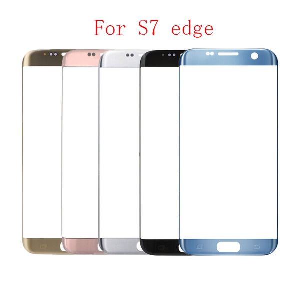 

10pcs oem front screen glass lens for samsung galaxy s7 edge g935 g935f g935a g935 outer len glass screen replacement