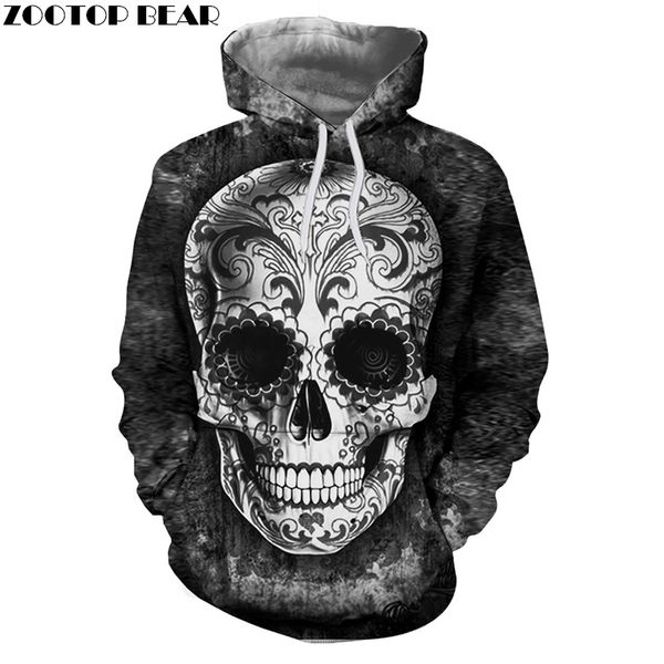 

fashion personality men's icing and taro hoodie hoodie 3d hooded sweatshirt hooded 6xl men's casual jacket, Black