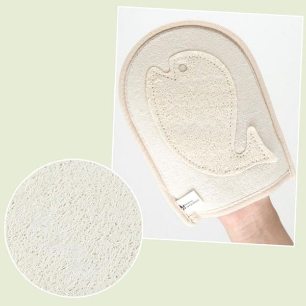 

сильная отшелушивающая мочалка губка скраб для тела перчатки мертвая кожа удалить купание душ глубокая чистка гладкая кожа восстановить аксе