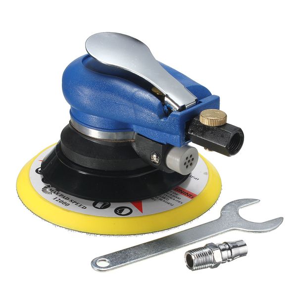 

6" 10000rpm air random orbital palm sander auto body orbit da sanding low vibration