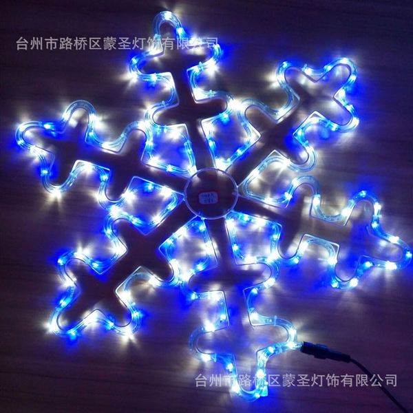 

led snow modeling lamp christmas festival wedding led decoration coloured lights string white light led the neon lights